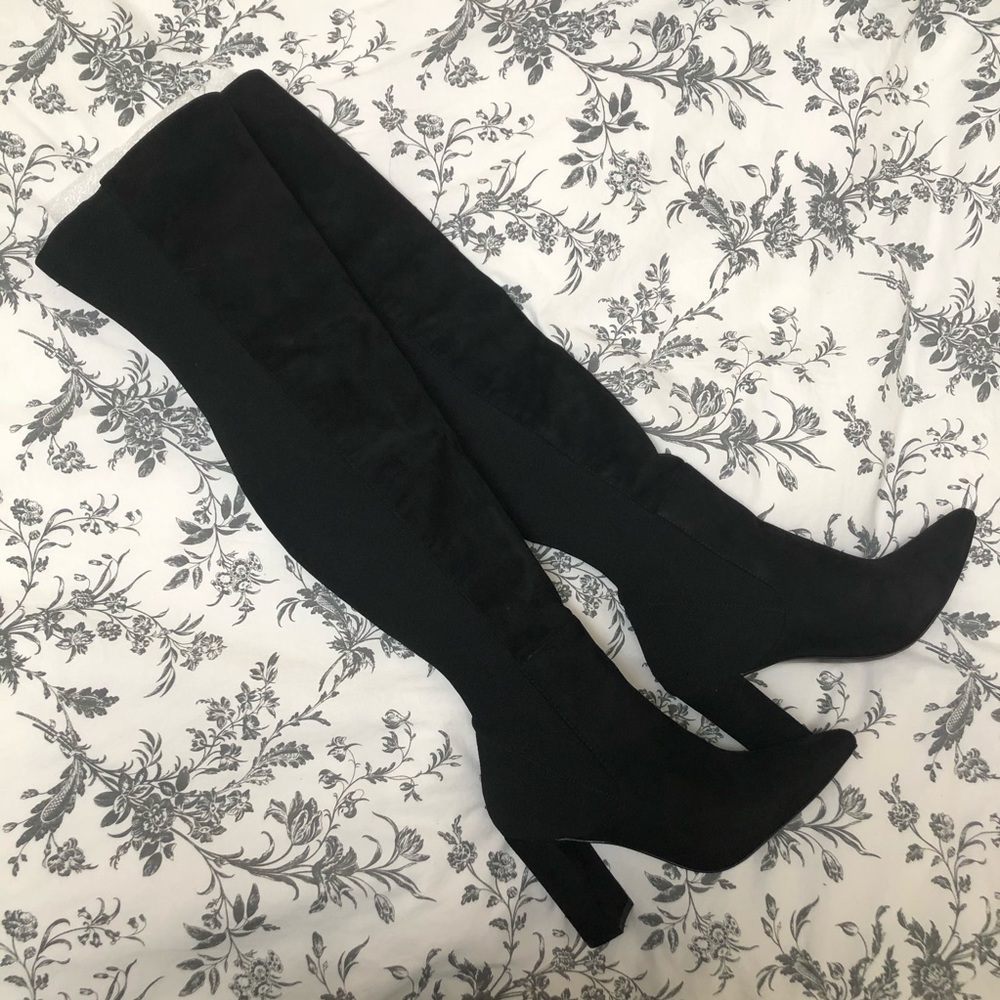 Steve Madden Everley OTK Boot Sz 6
